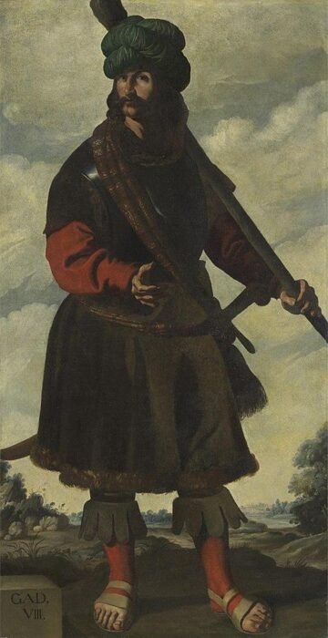 1640-1645 painting of the biblical patriarch by Francisco de Zurbarán