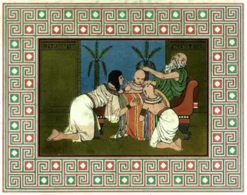 Illustration by Owen Jones from "The History of Joseph and His Brethren" (Day & Son, 1869).