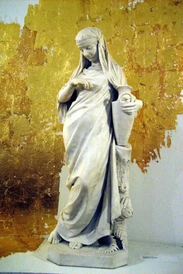 Johannes Takanen (1849–1885): Rebecca. Marble. Photographed in Tampere Art Museum, Tampere, Finland